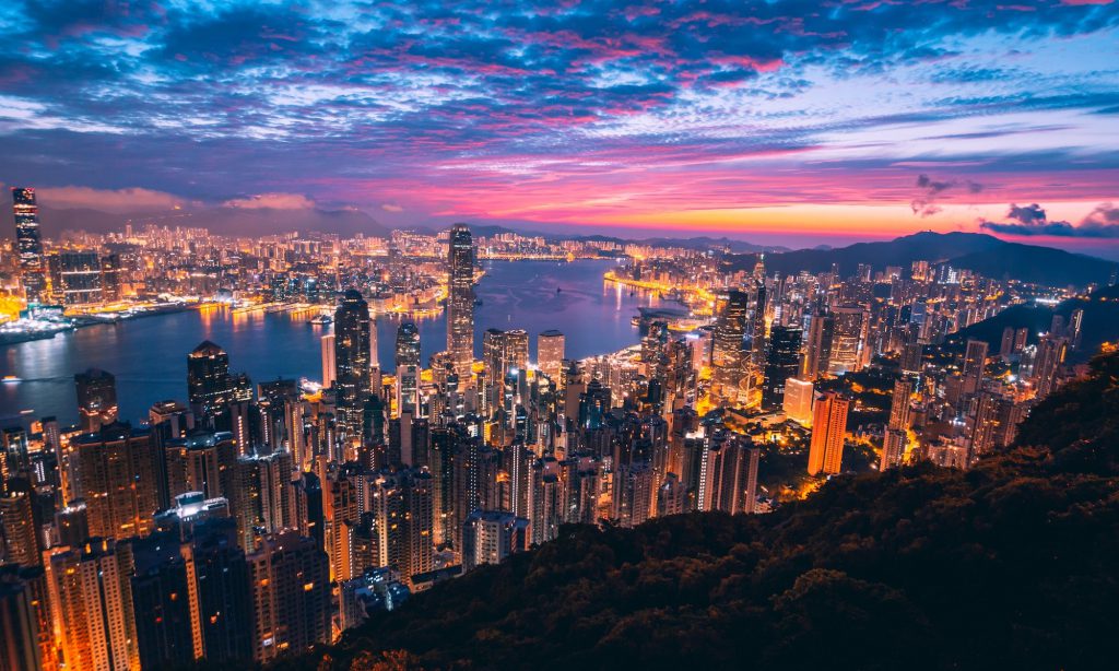 Hong Kong city view