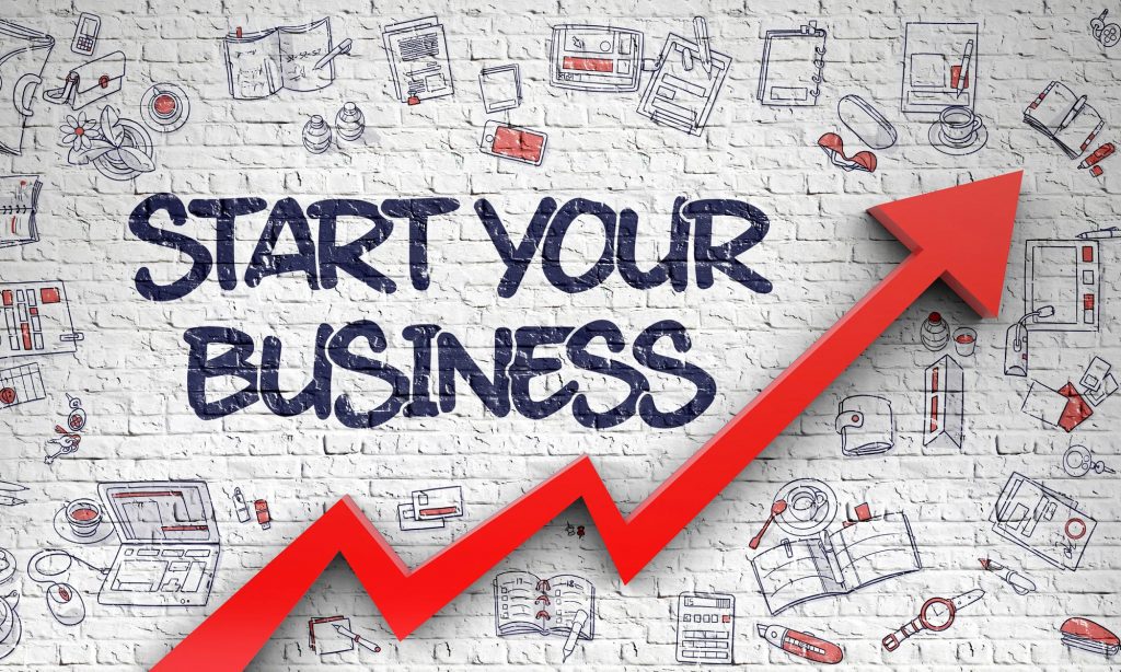 Start your business logo - entrepreneurs