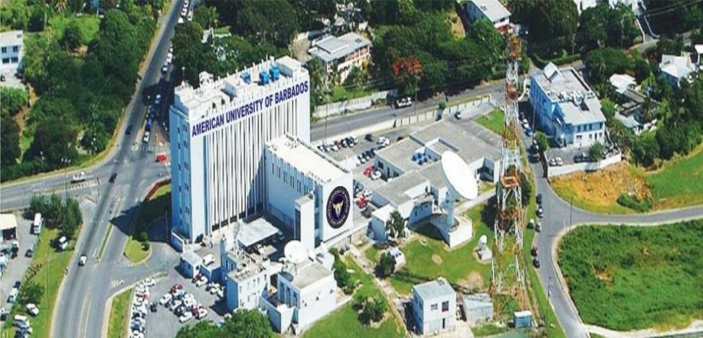 American University of Barbados aerial view